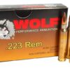 5.56x45 Ammo 55gr FMJ Wolf Gold Brass Case 1000 Round Case - Image 2